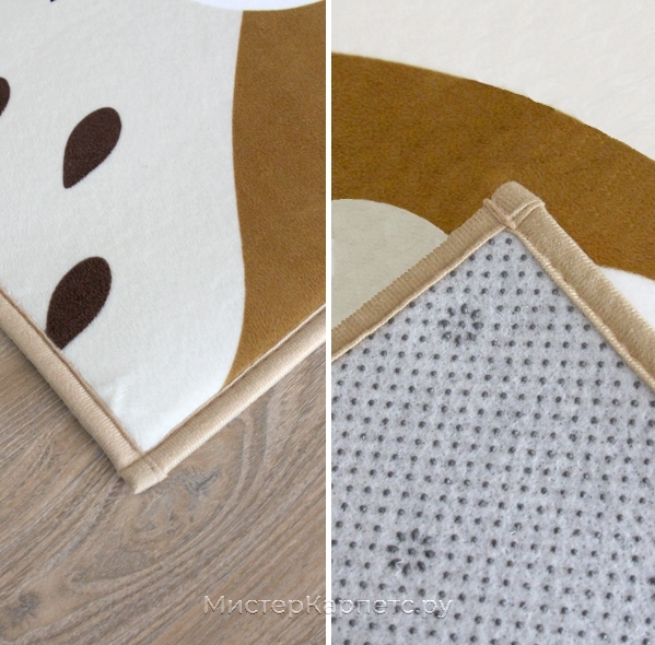 Коврик с рисунком Owl, короткий ворс