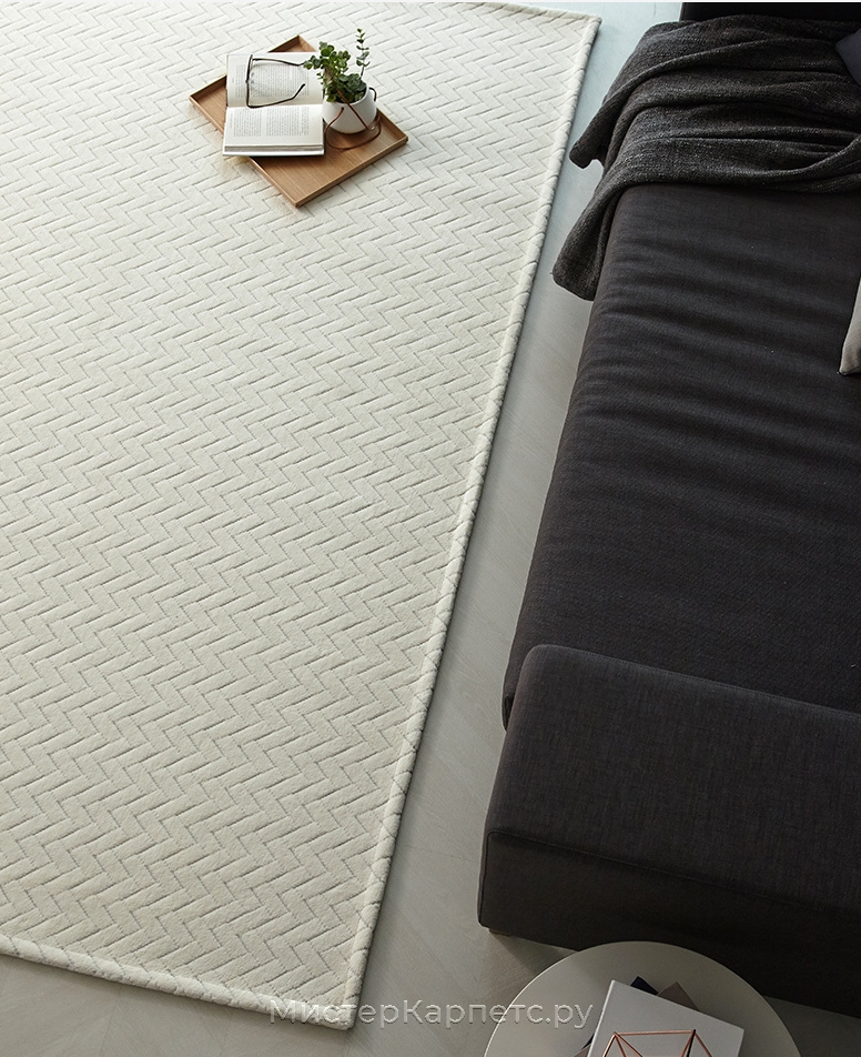 Кремовый ковер с коротким ворсом Breeze