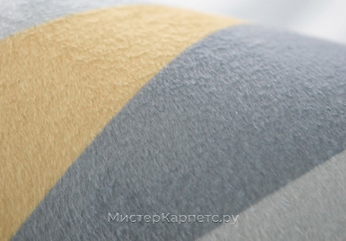 Ковер с серо-желтыми треугольниками Trail