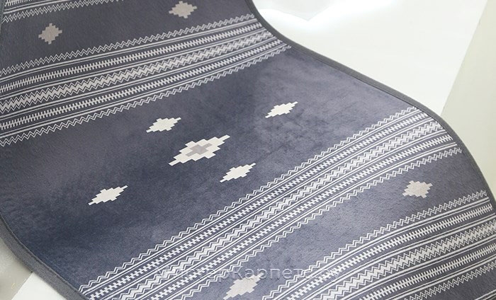 Коврик с рисунком Greece, темно-серый