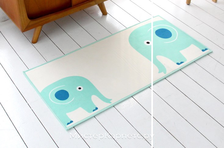 Набор ковриков с рисунком слона Elph