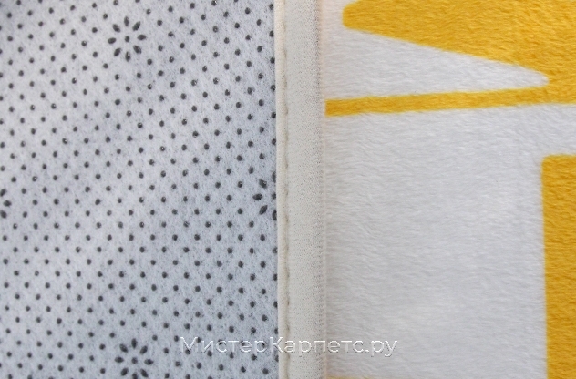 Белый коврик с рисунком Cooking