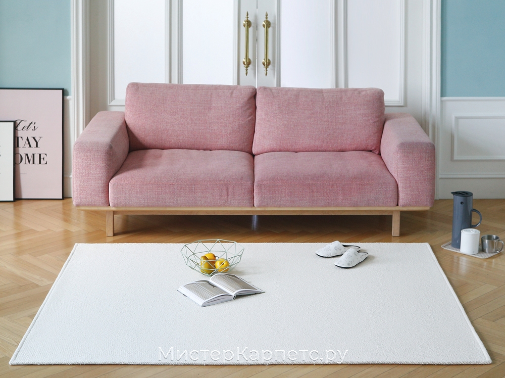 Ковер без ворса Lightness, слоновая кость