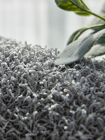 Серый ковер с коротким ворсом Silex