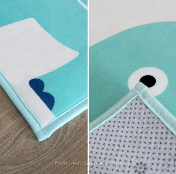 Голубой коврик со слоненком Elph