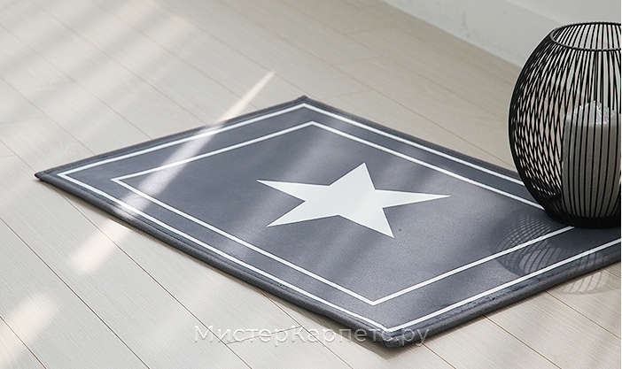 Коврик с коротким ворсом Star-K