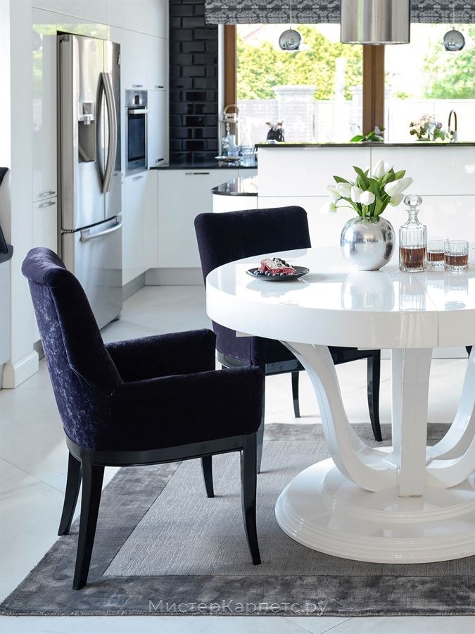 Ковер с коротким ворсом Aracelis Steel Gray