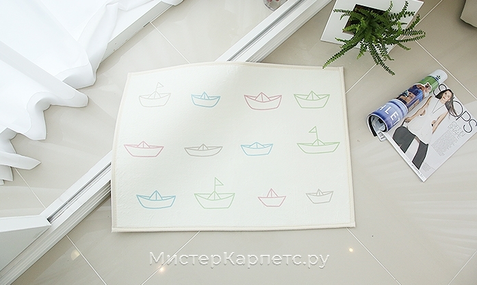 Коврики с рисунком Paper Ship