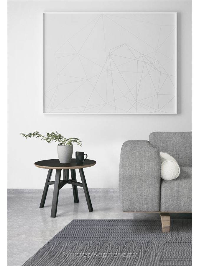 Ковер с рисунком елочка Quatro Granite