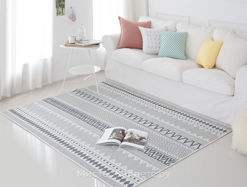 Ковер из микрофибры с узором Zel