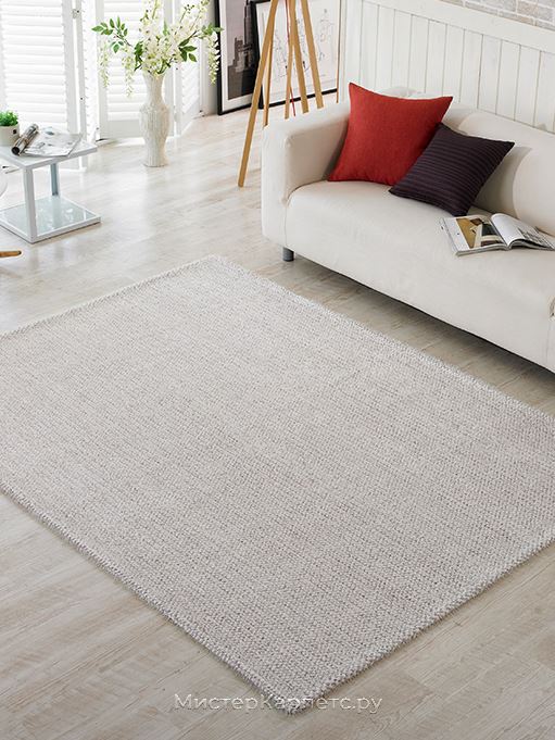 Кремовый ковер с длинным ворсом Alaska