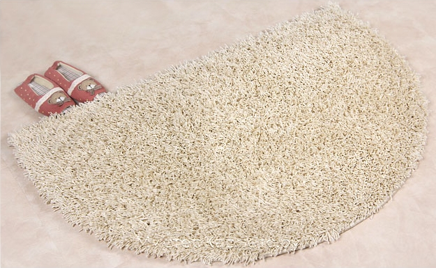 Кремовый прикроватный ковер Ruben