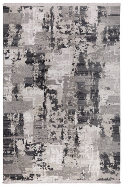 Антрацитно-серый ковер со средним ворсом Эмпайр