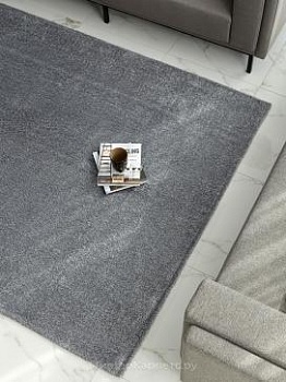 Серый ковер с коротким ворсом Cation