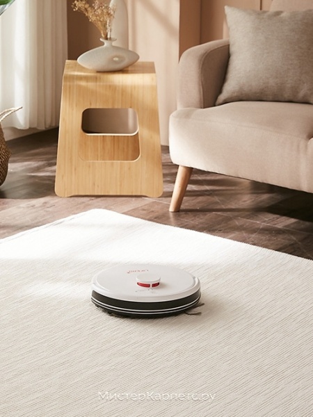 Креповый ковер с коротким ворсом Crepe, слоновая кость