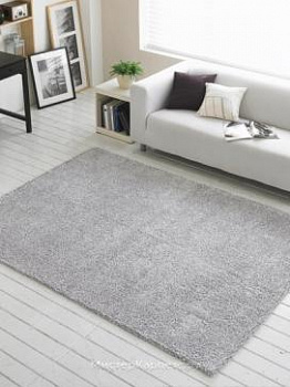 Серый ворсовый ковер Tivo