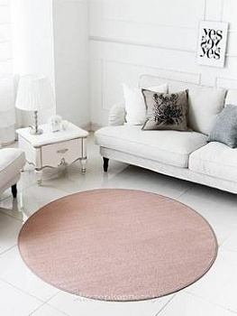 Круглый ковер Coomi, какао