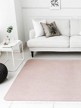 Ковер какао с коротким ворсом Coomi