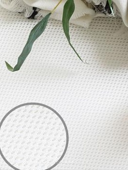 Белый ковер из дышащего сетчатого материала Plexus