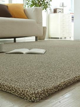 Коричневый хаки ковер Stucco с ворсом