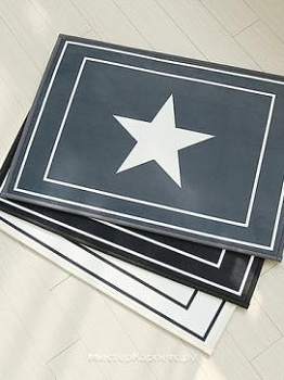 Коврик с коротким ворсом Star-K