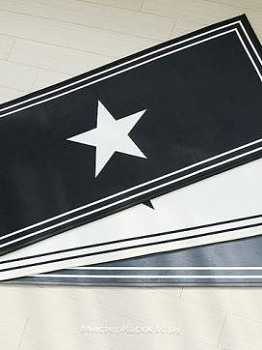 Коврик с рисунком звезды Star-K