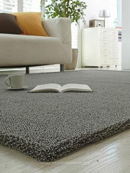 Серый ковер Stucco с коротким ворсом
