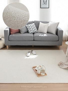 Ворсистый ковер SdR, слоновая кость