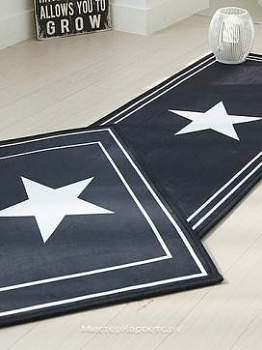 Набор ковриков Star-K, черный