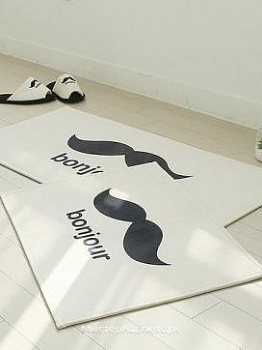 Набор белых ковриков Jour