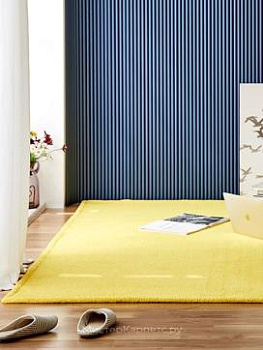 Желтый ковер с ворсом Century