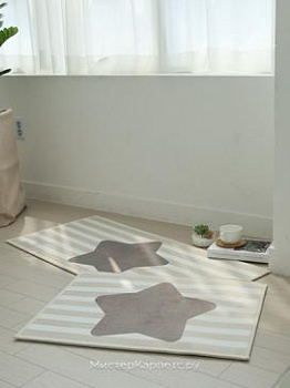 Набор ковриков Starlin, коричневый