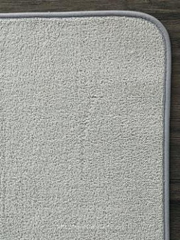 Серый ковер с коротким ворсом Candy