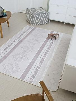 Ковер бежевый с рисунком Ares