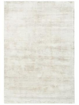 Светло-серый однотонный ковер Tere Silver