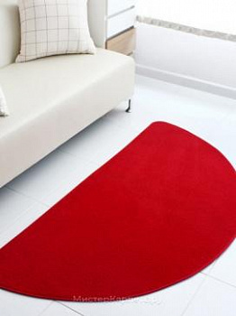 Красный прикроватный коврик Coomi