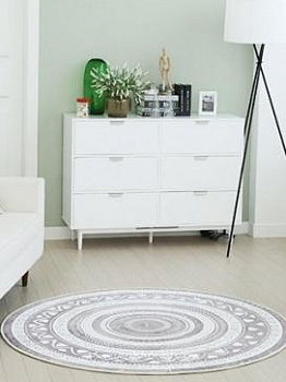 Круглый ковер с рисунком Ethnic