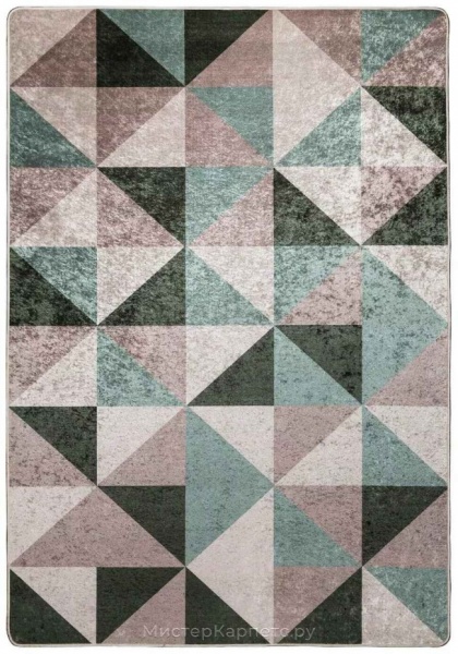 Бежево-кремовый ковер без ворса Глория