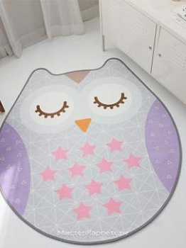 Ковер с рисунком спящей совы Night Owl