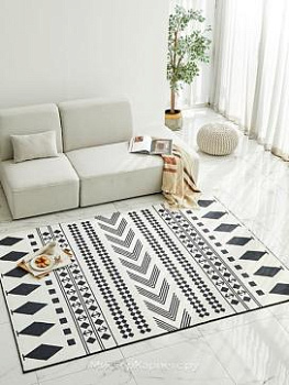 Коротковорсный ковер в скандинавском стиле Cusco