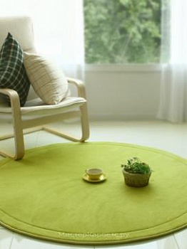 Круглый ковер с пеной памятью формы R-Think