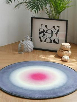 Круглый ковер с пеной памяти формы Ringling