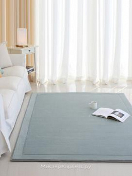 Ковер с пеной памятью формы R-Think, серый