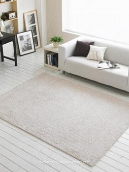 Бежевый ворсовый ковер Tivo