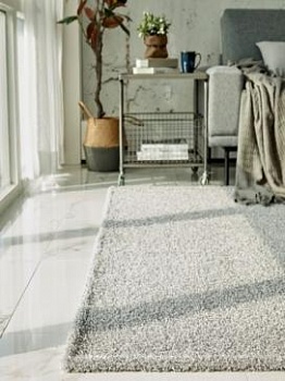 Серый ковер с коротким ворсом Silex