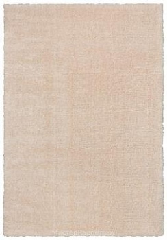 Кремово-бежевый ковер с длинным ворсом Puffy