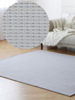 Коротковорсный ковер в полоску Knit