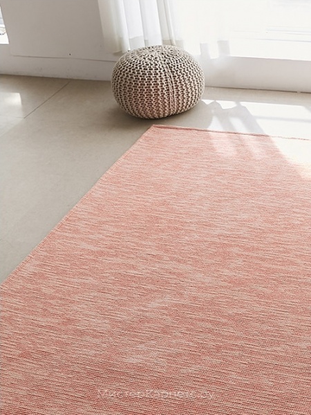 Коралловый ковер креповый крутки с коротким ворсом Crepe