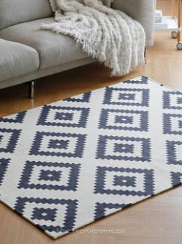 Безворсовый ковер с рисунком Damier