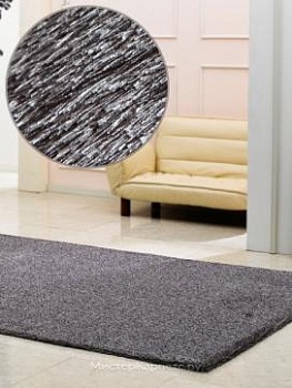 Черный ковер с длинным ворсом Tint